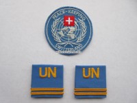 Offiziers Schulterschlaufen Paar, UN / Peace Keeping, Oberleutnant