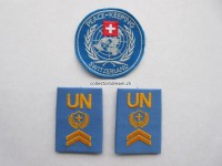 Unteroffiziers Schulterschlaufen Paar, UN / Peace Keeping, Feldweibel