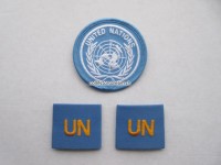 Schulterschlaufen Paar, UN / Peace Keeping, Soldat