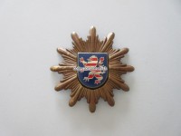 Mützenabzeichen, Polizei Hessen