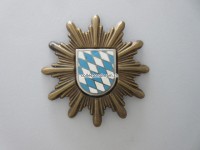 Mützenabzeichen, Polizei Bayern