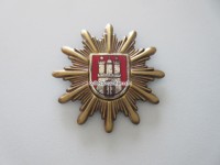 Mützenabzeichen, Polizei Hamburg