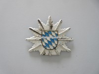 Mützenabzeichen, Polizei Bayern