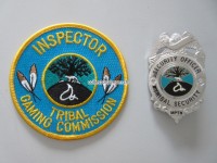 Metall Badge, Tribal Security, Officer