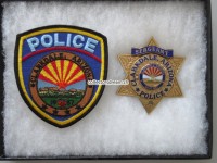 Metall Badge, Sergeant, Clarkdale Police, Arizona