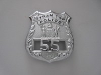 Polizei Metallabzeichen Byram TWP. Police, New Jersey