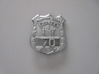 Polizei Metallabzeichen Madison Boro Police, New Jersey