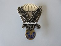 Metallabzeichen Militär " Parachute ", Insigne militaire