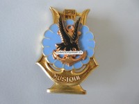 Metallabzeichen Militär " 11eDP Musique ", Insigne militaire