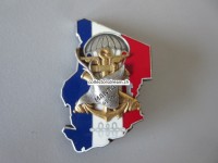 Metallabzeichen Militär " Manta Oscar ", Insigne militaire