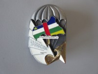 Metallabzeichen Militär, Parachute " Baracuda ", Insigne militaire