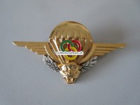Beret Metallabzeichen Militär, Parachute, Insigne militaire