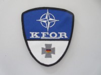 Stoffabzeichen, Klett, KFOR