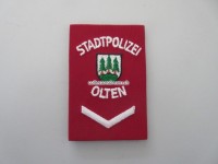 Schulterschlaufe, Korporal, ehemalige Stadtpolizei Olten (Stoffversion)