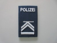  alte Schulterschlaufe, Polizei, Unteroffizier