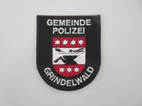 Stoffabzeichen, ehemalige Gemeinde Polizei Grindelwald