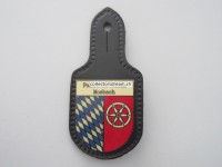 Brusttaschen Anhänger, Polizeidirektion Mosbach, Bayern