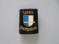 Schulterschlaufe, ehemalige Stapo Luzern, grosses Wappen