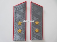 Offiziers Schulterstücke / Schulterklappen, Sowjetunion / UdSSR, , General Leutnant, KGB (2-Sterne)
