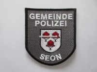 Stoffabzeichen, ehemalige Gemeindepolizei Seon