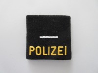 alte Schlaufe, Kapo Thurgau, gummiert, schwarze Ausführung