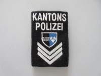 alte Schulterschlaufe, Kapo Aargau, Wachtmeister