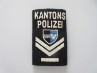 alte Schulterschlaufe, Kapo Aargau, Korporal mbA