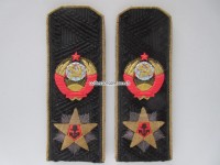 Offiziers Schulterstücke / Schulterklappen, U-Boot Flottenadmiral