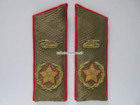 Offiziers Schulterstücke / Schulterklappen, Hauptmarschall der Panzertruppen, Sowjetunion / UdSSR