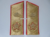Offiziers Schulterstücke / Schulterklappen, Hauptmarschall der Panzertruppen, Sowjetunion / UdSSR