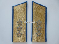 Offiziers Schulterstücke / Schulterklappen, Sowjetunion / UdSSR, , General Oberst, KGB (3-Sterne)