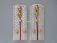 Offiziers Schulterstücke / Schulterklappen, Sowjetunion / UdSSR, Oberleutnant