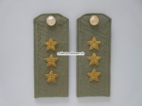 Offiziers Schulterstücke / Schulterklappen Sowjetunion / UdSSR, General Oberst (3-Sterne)