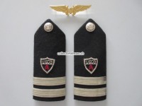 Offiziers Schulterstücke / Schulterklappen US Coast Guard