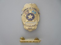 Metall Badge, Department of Correction (Strafvollzug) Oklahoma, Sergeant