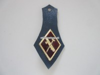 Brusttaschen Anhänger, Guardia Civil, Spanien, weinrote Version