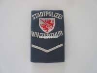 alte Schulterschlaufe, Stapo Winterthur, Gefreiter