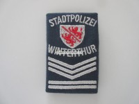alte Schulterschlaufe, Stapo Winterthur, Wachtmeister I mbA