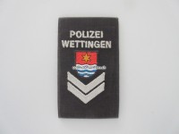 alte Schulterschlaufe, Korporal, ehemalige Polizei Wettingen