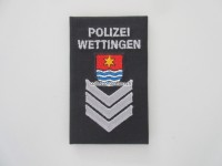 alte Schulterschlaufe, Wachtmeister, ehemalige Polizei Wettingen