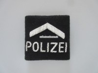 alte Schulterschlaufe, Polizei Korporal, schöne Qualitäts Stickerei aus vergangenen Zeiten