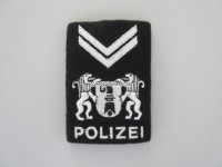 alte Schulterschlaufe, Kapo Basel-Stadt, Wachtmeister