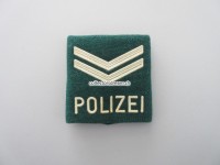 alte Schulterschlaufe, Kapo St. Gallen, Korporal, gummiert
