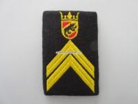 alte Schulterschlaufe, Kapo Bern, Feldweibel