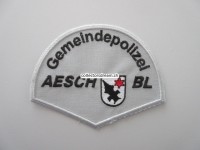 Stoffabzeichen, Gemeindepolizei Aesch/BL, graue Version