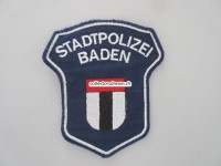 altes Stoffabzeichen, Stadtpolizei Baden