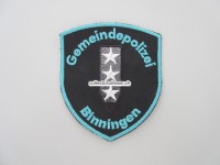 Stoffabzeichen, ehemalige Gemeindepolizei Binningen