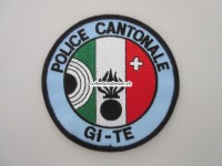 Stoffabzeichen, Police Cantonal Neuchatel, GI-TE