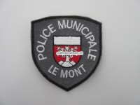 Stoffabzeichen, Police Municipale Le Mont