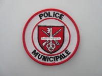 Stoffabzeichen, Police Municipale, Le Chenit/VD, runde Version